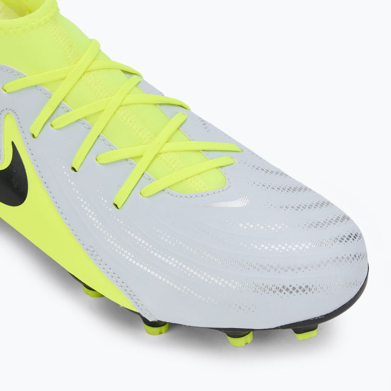 Dětské kopačky Nike Phantom Luna 2 Academy FG/MG metallic silver/volt/black 7