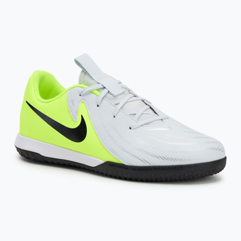 Dětské kopačky Nike Phantom GX 2 Academy IC metallic silver/volt/black