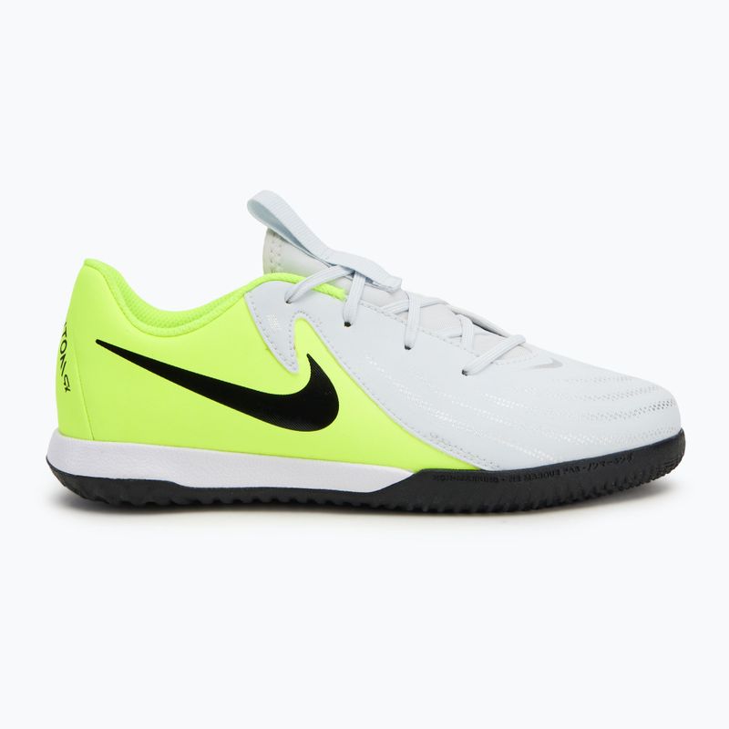 Dětské kopačky Nike Phantom GX 2 Academy IC metallic silver/volt/black 2