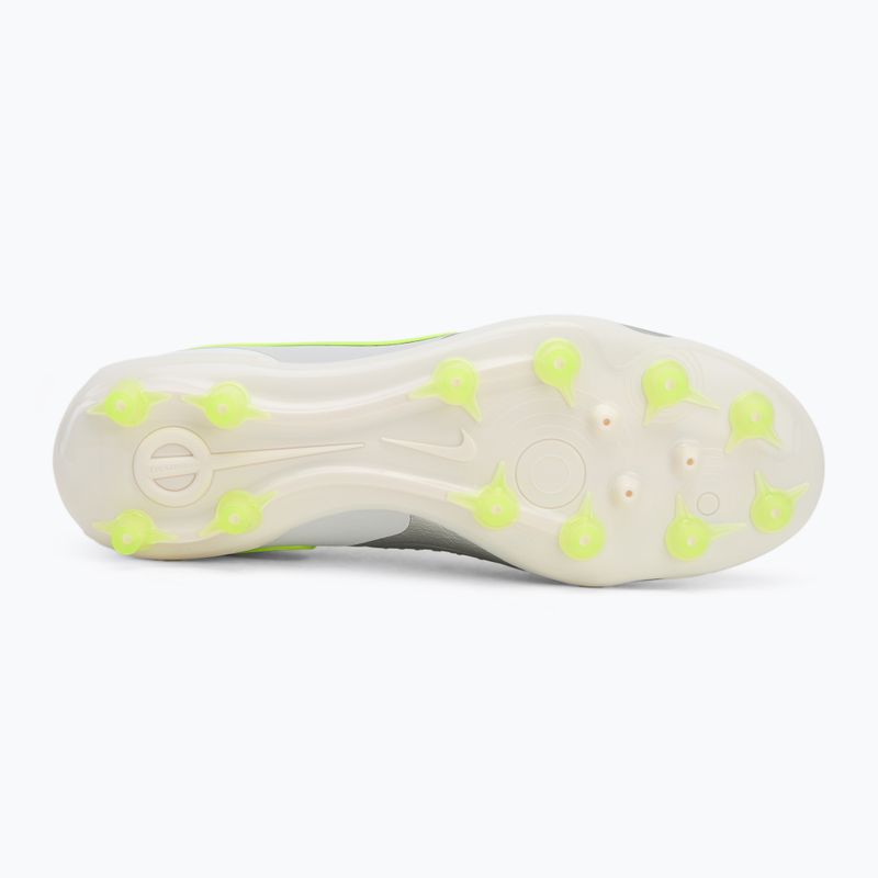 Pánské kopačky Nike Legend 10 Pro Ag-Pro metallic silver/ volt/ black 4
