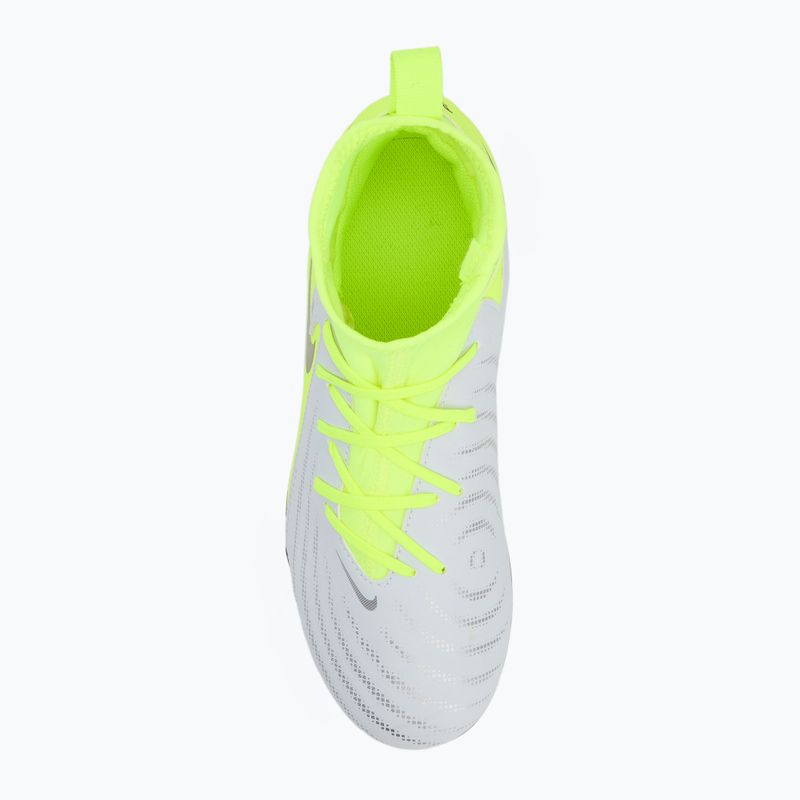 Dětské kopačky Nike Phantom Luna 2 Academy AG Jr metallic silver/black/volt 5