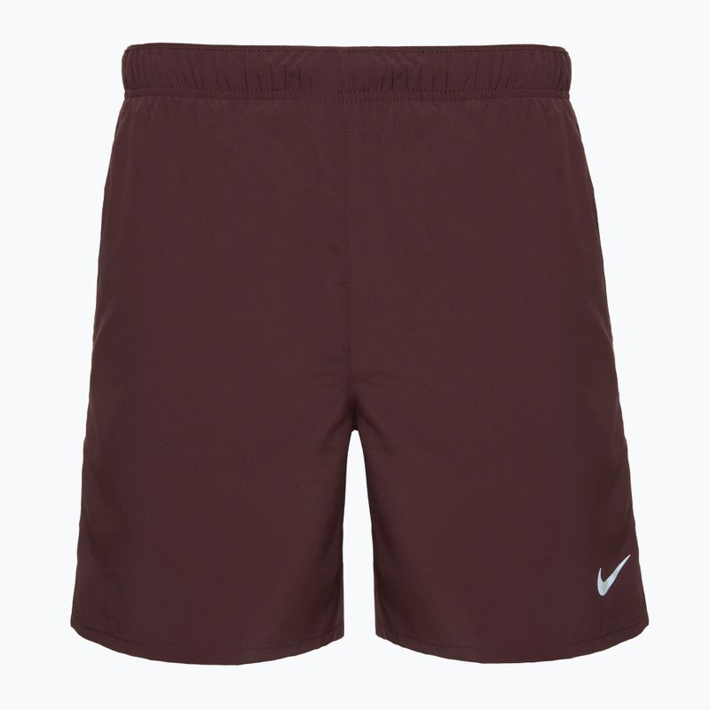 Pánské kraťasy Nike Dri-Fit Challenger 7" Brief-Lined burgundy crush/reflective silver