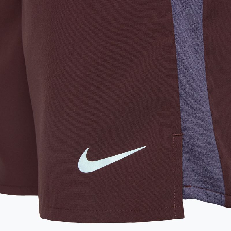 Pánské kraťasy Nike Dri-Fit Challenger 7" Brief-Lined burgundy crush/reflective silver 3