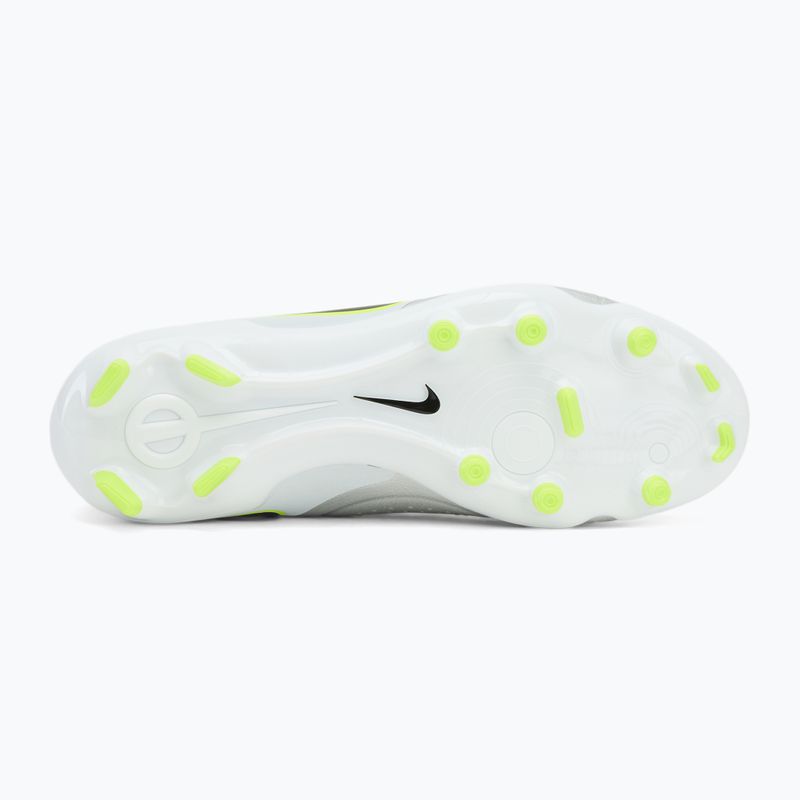 Pánské kopačky Nike Tiempo Legend 10 Academy FG/MG metallic silver/volt/black 4