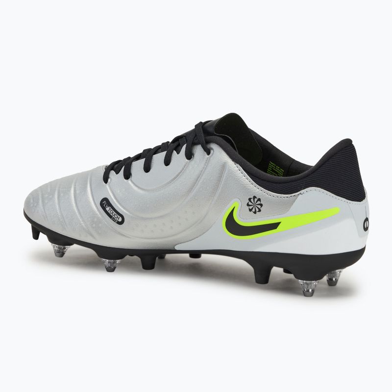 Pánské kopačky Nike Tiempo Legend 10 Academy SG-Pro silver/volt/black 3