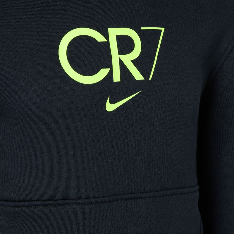 Dětská mikina Nike CR7 Club Fleece black / volt 3