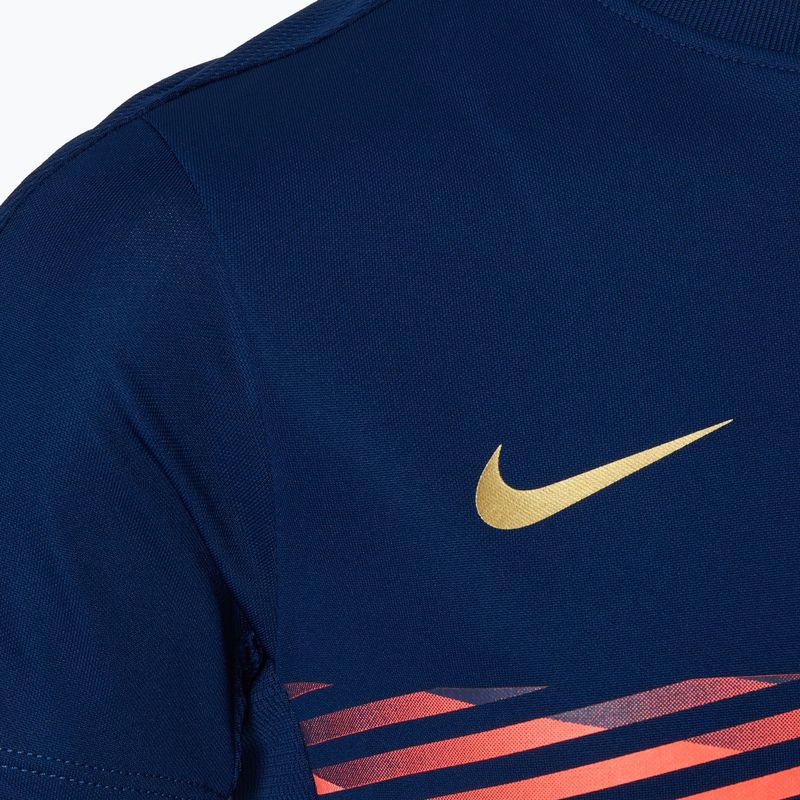 Dětský fotbalový dres Nike CR7 Academy Dri-FIT blue void/ blue void/ metallic grey 3