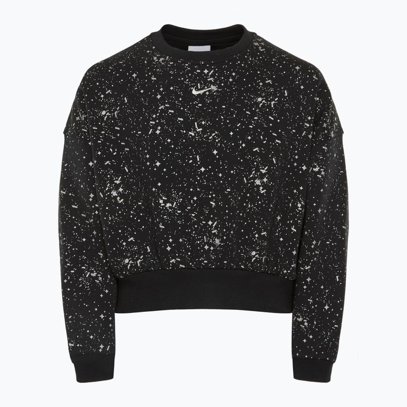 Dětská mikina Nike Sportswear Club Fleece black/metallic silver