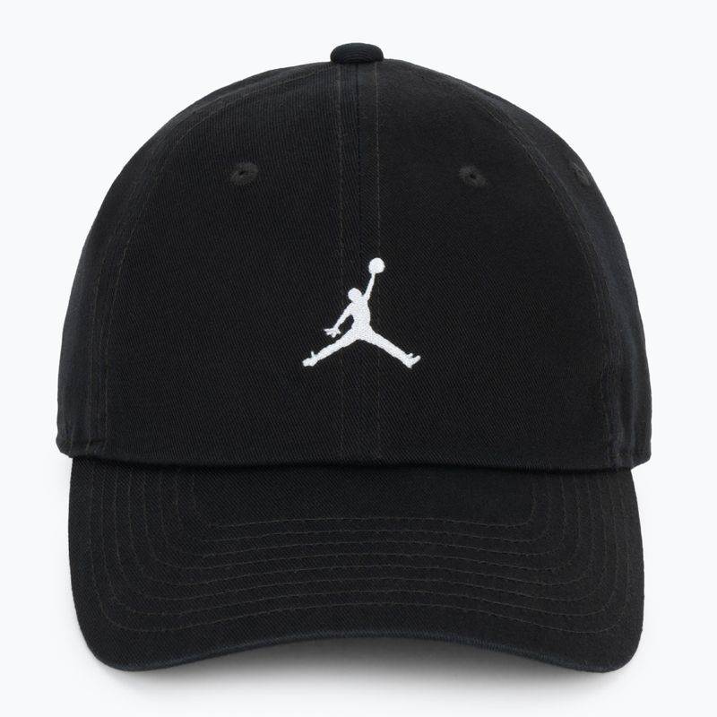 Kšiltovka Jordan Club Unstructured Curved-Bill black/white 2