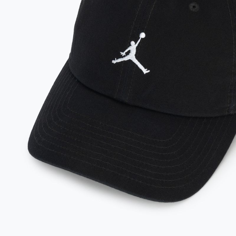 Kšiltovka Jordan Club Unstructured Curved-Bill black/white 3
