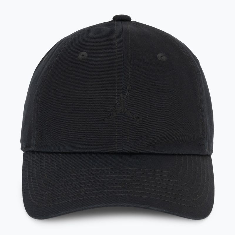 Kšiltovka Jordan Club Unstructured Curved-Bill black/black 2