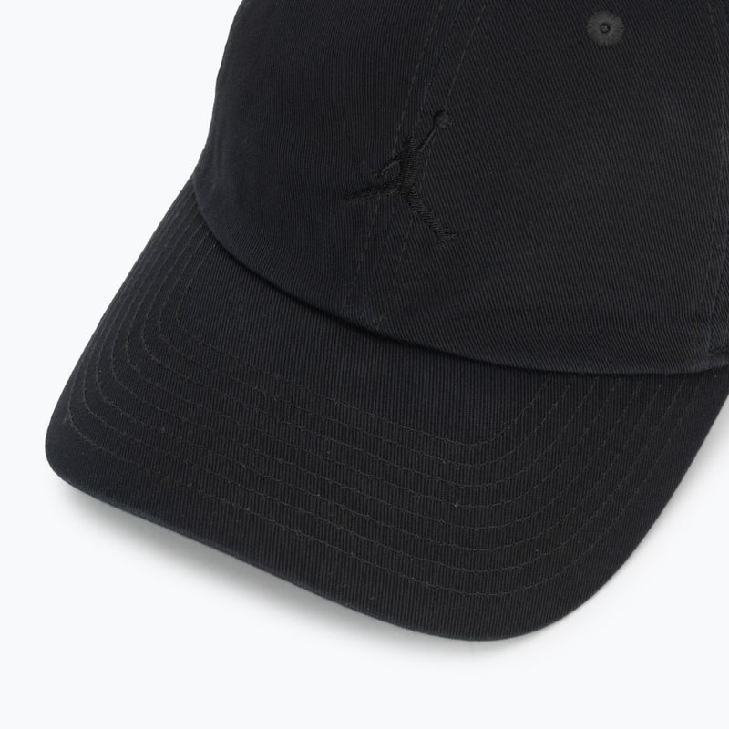 Kšiltovka Jordan Club Unstructured Curved-Bill black/black 3