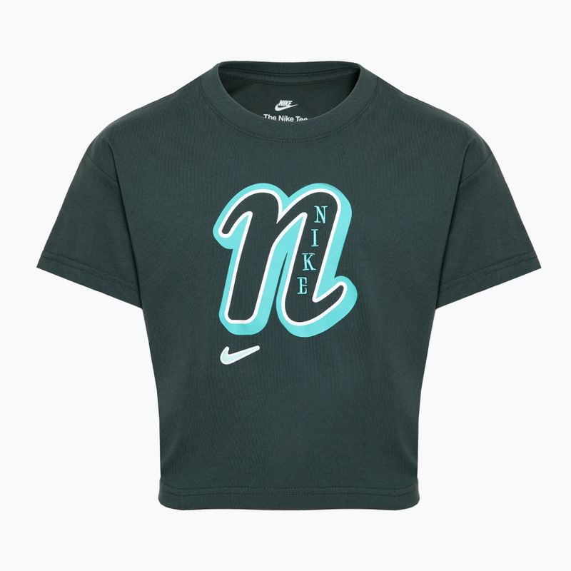 Dětské tričko  Nike Sportswear vintage green