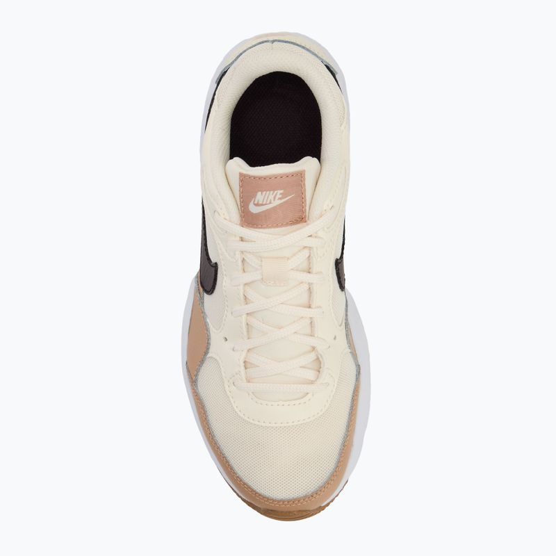 Dětské boty Nike Air Max SC pale ivory/hemp/burgundy ash 5
