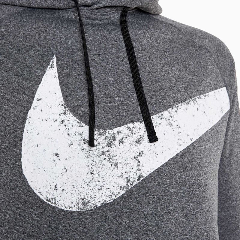 Pánská mikina  Nike Therma-FIT Fitness black/heather/black/white 3