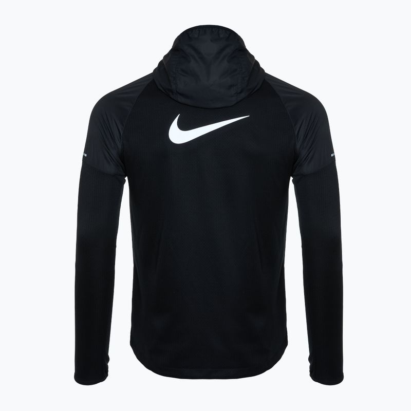 Pánská běžecká bunda Nike Sphere Miler Therma-FIT black / black / reflective silver 2