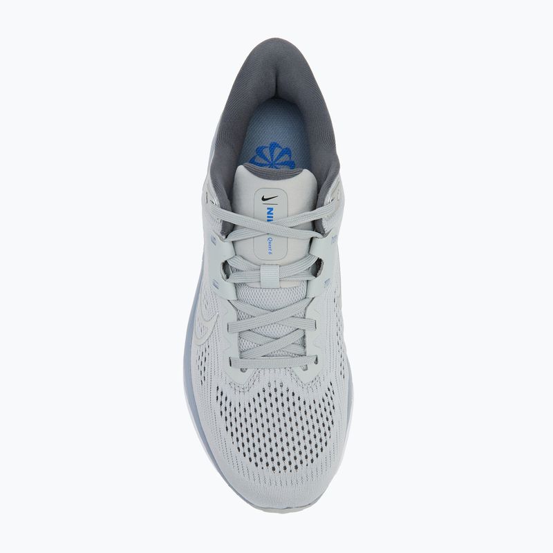 Pánské běžecké boty Nike Quest 6 light smoke grey/ashen slate/hyper royal/iron grey 5