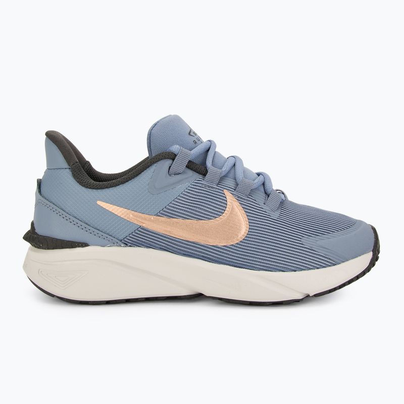 Dětské běžecké boty  Nike Star Runner 4 ashenslate/armorynavy/pureplatinum/metalredbronze 2