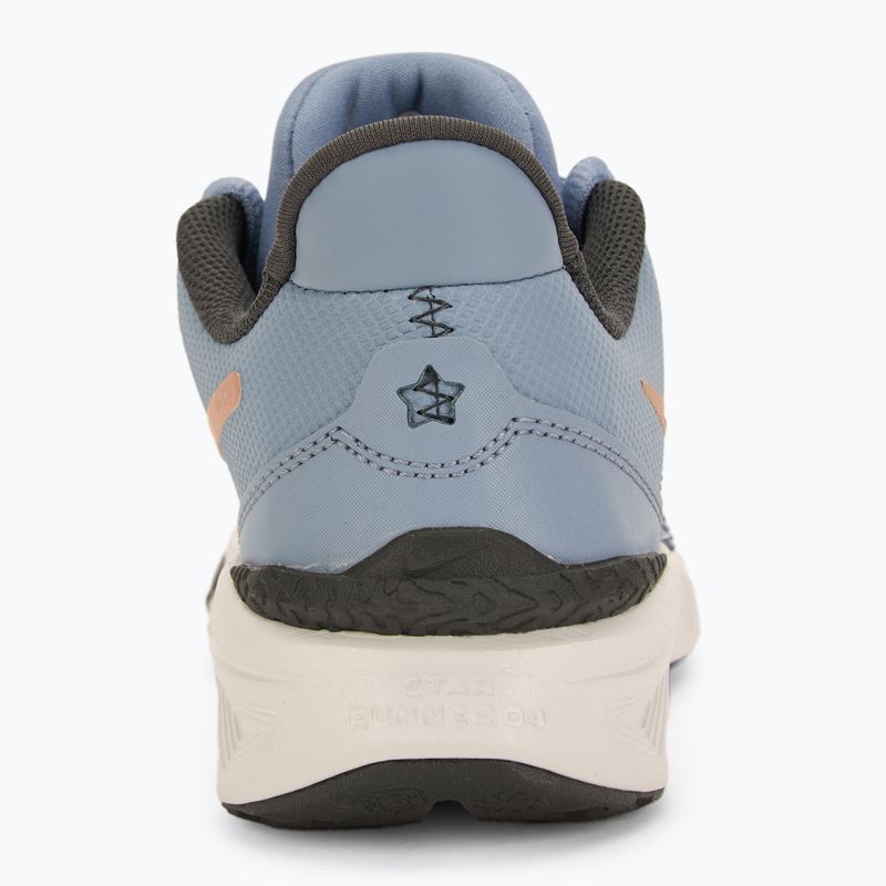 Dětské běžecké boty  Nike Star Runner 4 ashenslate/armorynavy/pureplatinum/metalredbronze 6