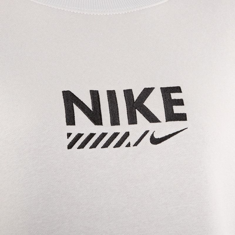 Dámská mikina Nike Sportswear Oversized Crew-Neck light iron ore 3