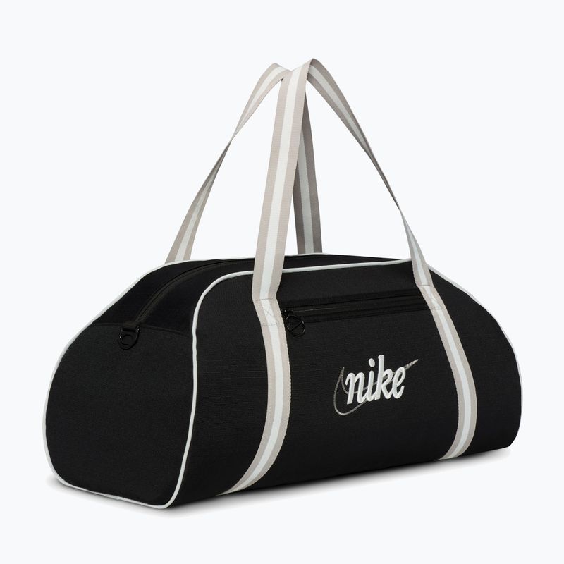 Dámská tréninková taška Nike Gym Club Retro 24 l black/college grey/summit white 2