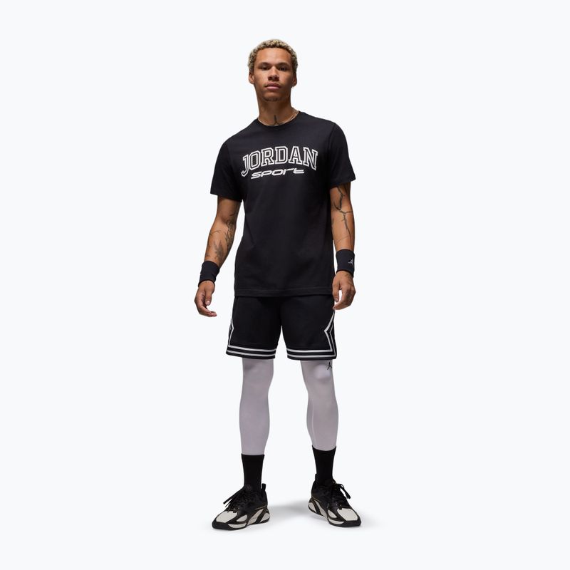 Pánské basketbalové šortky Jordan Mesh Diamond 4" black/white/white 2