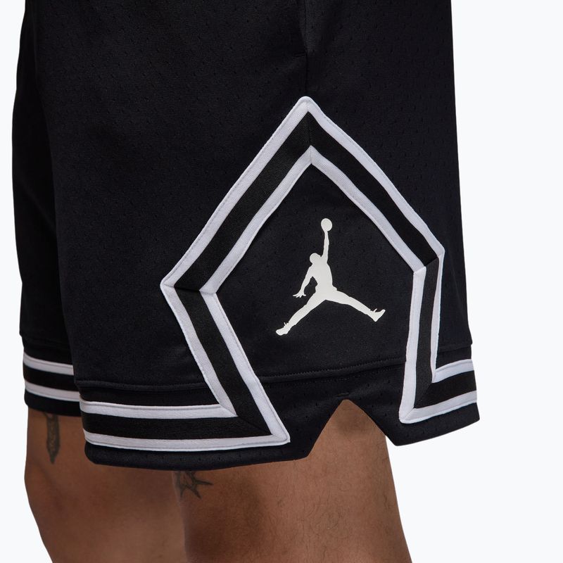 Pánské basketbalové šortky Jordan Mesh Diamond 4" black/white/white 6
