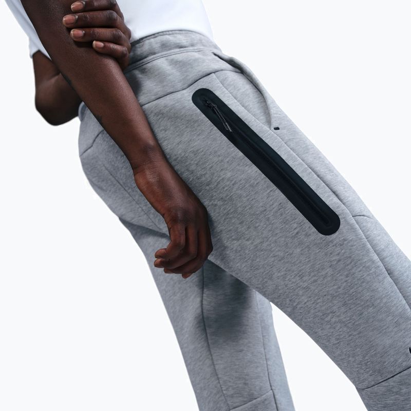 Pánské kalhoty Nike Tech Joggers dark grey heather/black 4