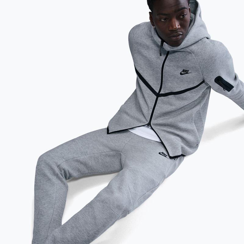 Pánské kalhoty Nike Tech Joggers dark grey heather/black 5