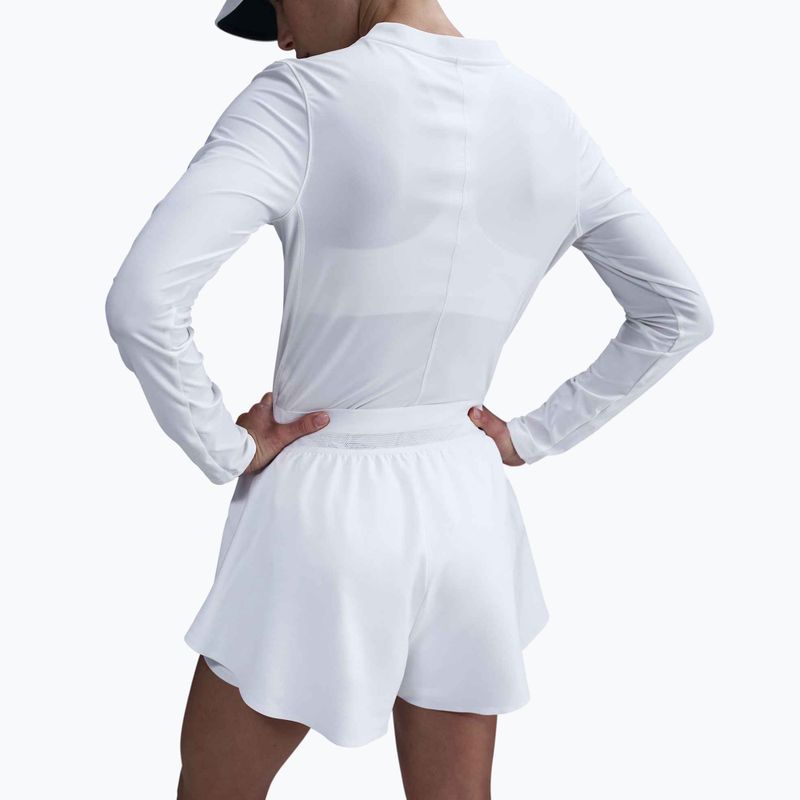 Dámské tenisové šortky Nike Court Dri-Fit Ace Advantage white/white 3