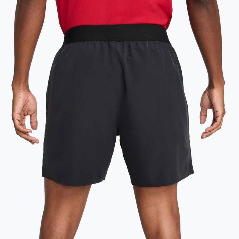 Pánské tenisové šortky Nike Court Dri-Fit Advantage 6" black / white 3