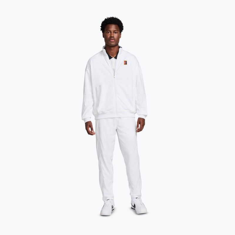 Pánská tenisová mikina Nike Court Heritage white/white 2