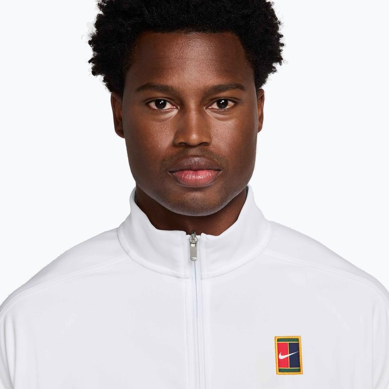 Pánská tenisová mikina Nike Court Heritage white/white 4