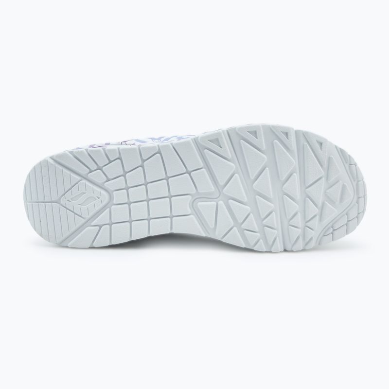 Dámské boty SKECHERS JGoldcrown Uno Spread The Love white/light purple 4