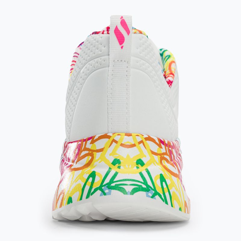 Dámské boty  SKECHERS Uno Lite Exuberant Hearts white/multi 8