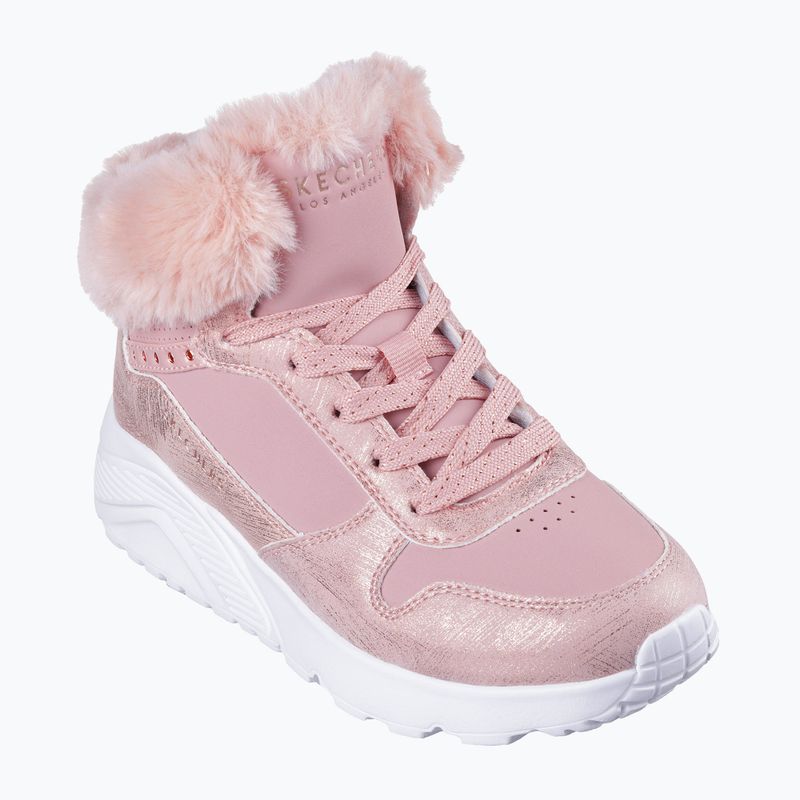 Dětské boty SKECHERS Uno Lite Comfurt Collar mauve 8