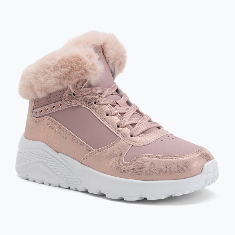 Dětské boty SKECHERS Uno Lite Comfurt Collar mauve