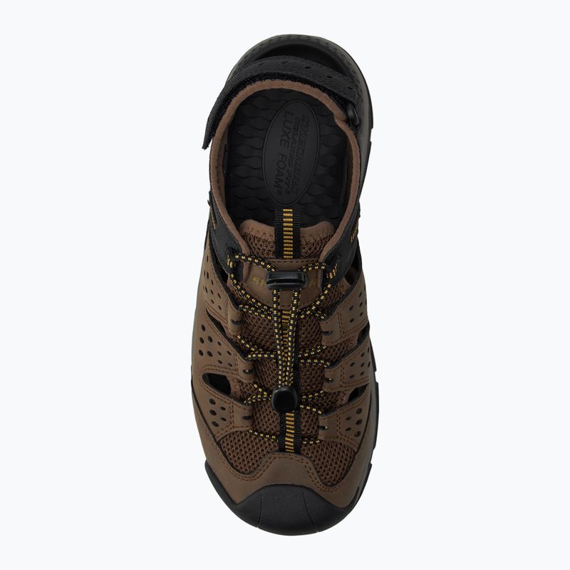 Pánské sandály SKECHERS Tresmen Menard brown 5