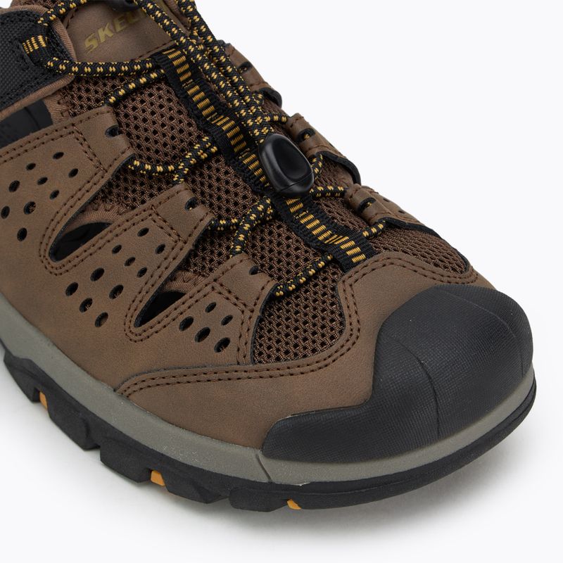 Pánské sandály SKECHERS Tresmen Menard brown 7