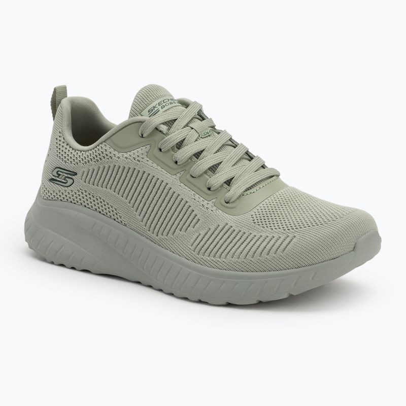 Dámské boty SKECHERS Bobs Squad Chaos Face Off sage