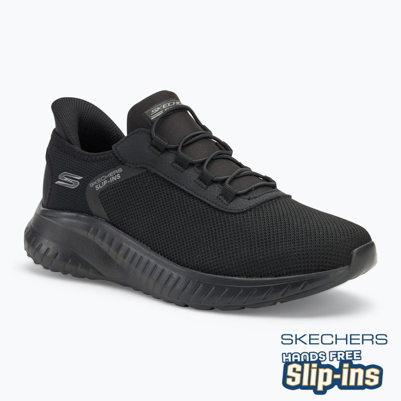 Pánské boty  SKECHERS Bobs Squad Chaos Tough Walk black