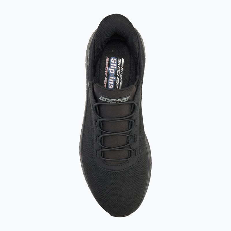 Pánské boty  SKECHERS Bobs Squad Chaos Tough Walk black 5