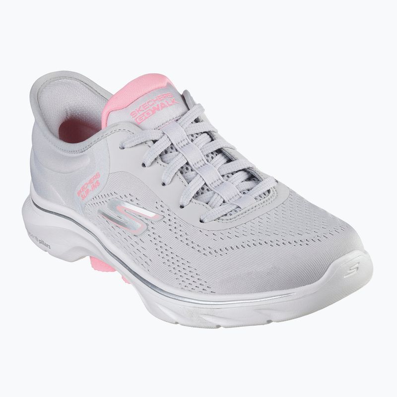 Dámské boty SKECHERS Go Walk 7 Valin gray/pink 8