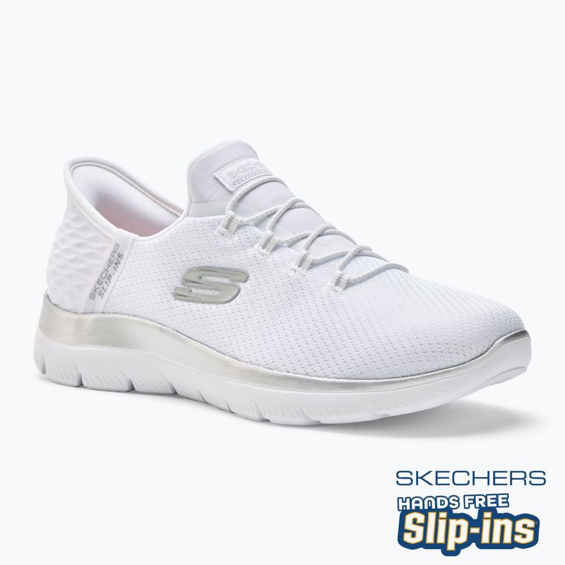 Dámské boty  SKECHERS Summits Diamond Dream white/silver