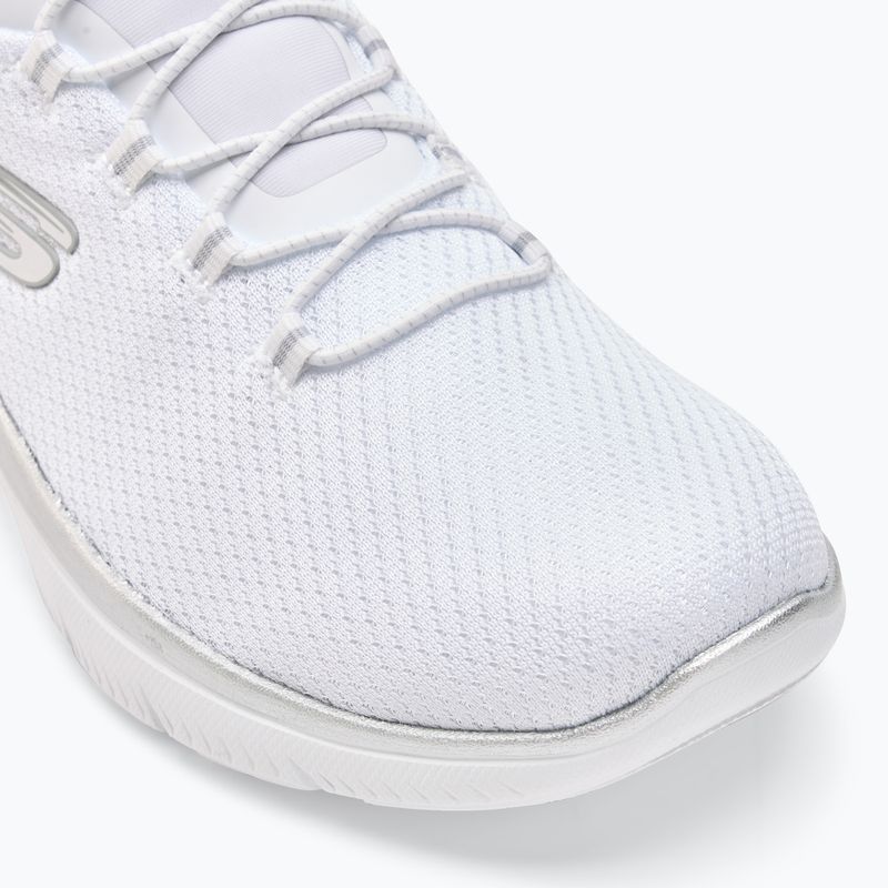Dámské boty  SKECHERS Summits Diamond Dream white/silver 7