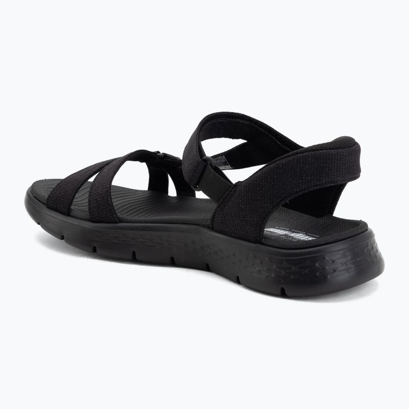 Dámské sandály SKECHERS Go Walk Flex Illuminate black 3