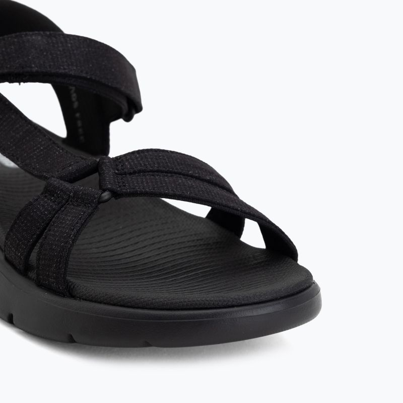 Dámské sandály SKECHERS Go Walk Flex Illuminate black 7