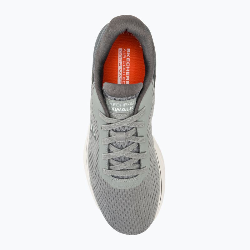 Pánská obuv SKECHERS Go Walk 7 The Construct grey/white/orange 5