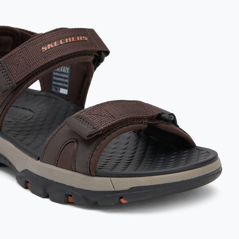 Pánské sandály SKECHERS Tresmen Ryer chocolate 7