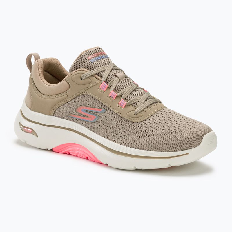 Dámské boty SKECHERS Go Walk Arch Fit 2.0 Balin taupe/multi